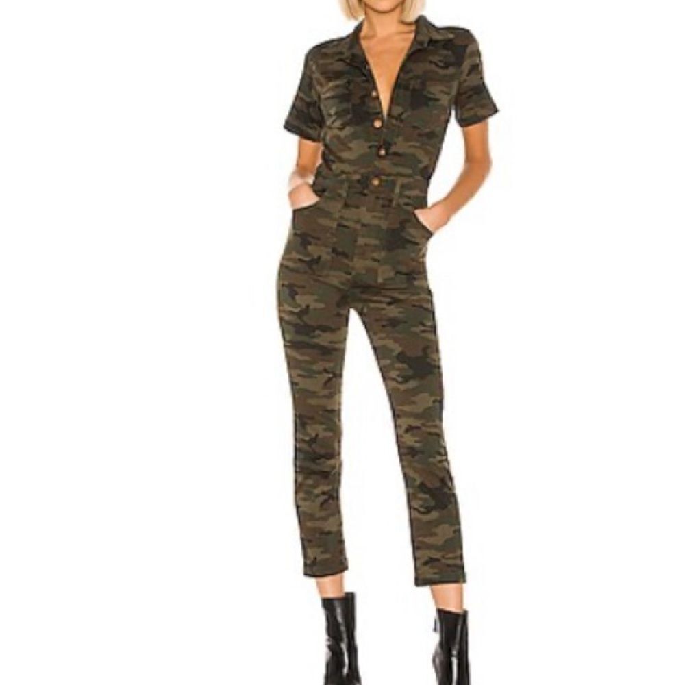 Harley Short Sleeve Jumpsuit in Drab Camo
NSF